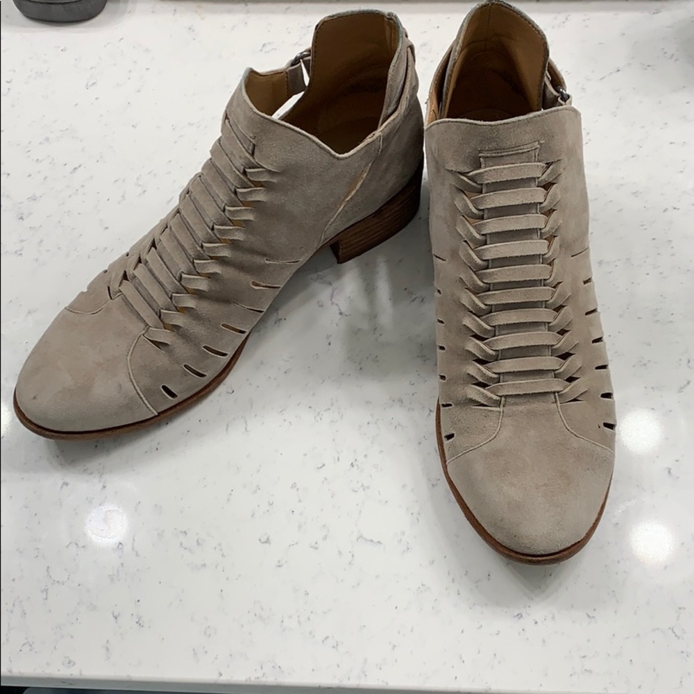 Sam Edelman suede booties